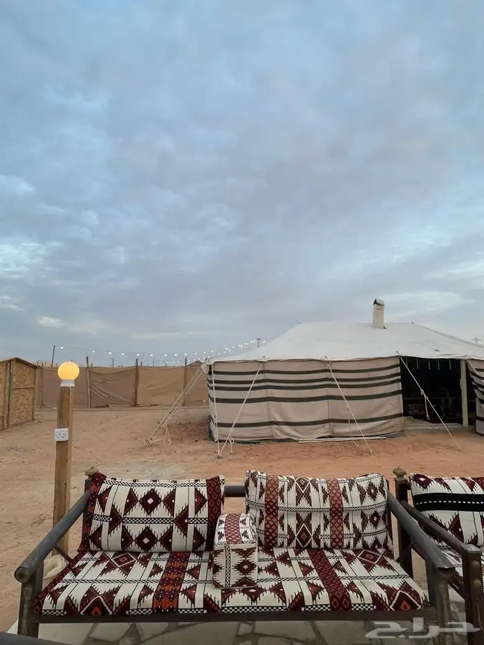مخيم بملعب طايرة للإيجار_ شرق الرياض 1