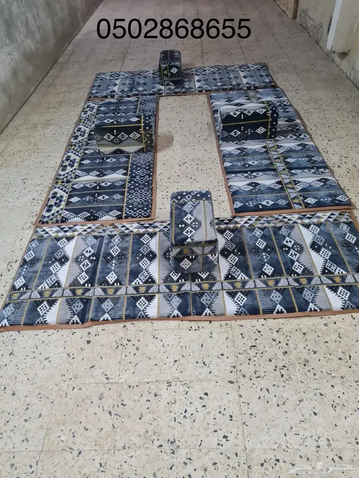 كراسي حديد جلسات خارجية مساند 22