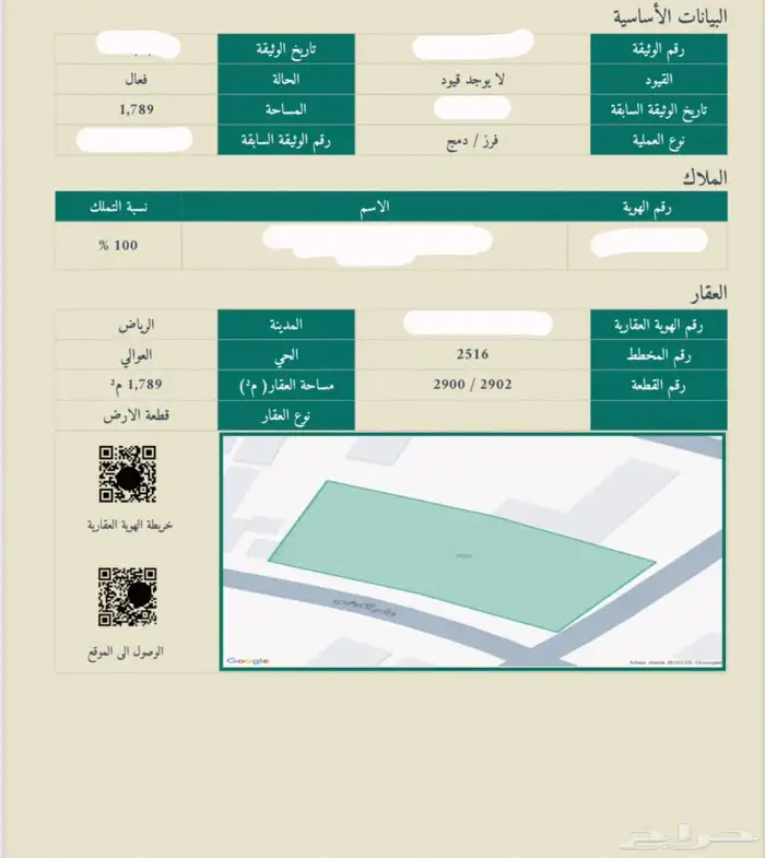 للبيع قطعة ارض سكنية 0