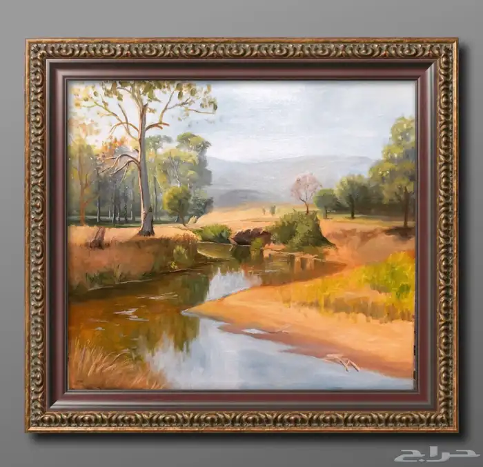تابلوهات رسم يدوي الوان زيتية 0