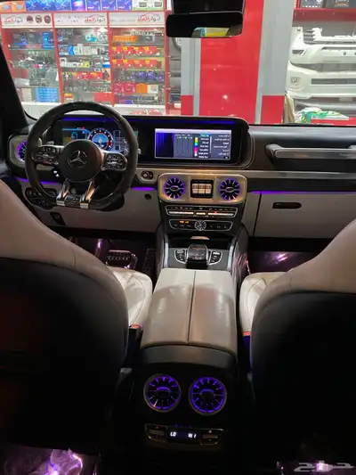 تركيب مكيفات اليد على سيارة مرسيدس جي كلاس 2023 3