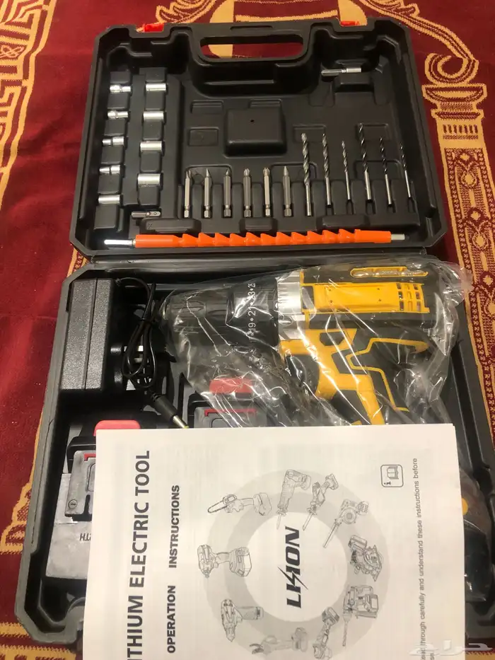 دريل مثقاب عده كاملة 3