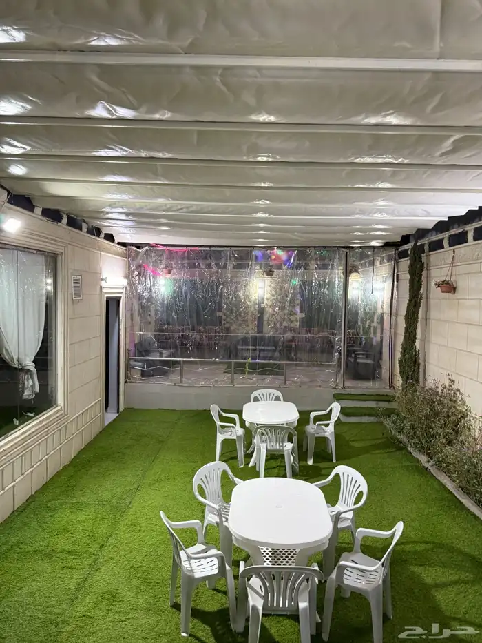 استراحة قسمين بمسبحين كبار وصغار وألعاب مائية وملعب صابوني 29