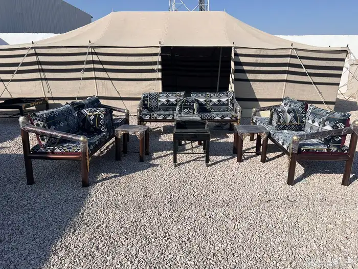 كراسي حديد جلسات خارجية مساند 7