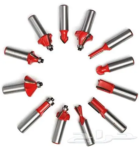 طقم ريش روتاري لاصحاب المهن اليدويه للخشب 1