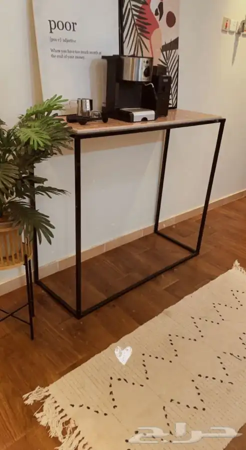 طاولة قهوة وكونسول وطاولة تلفزيون 0