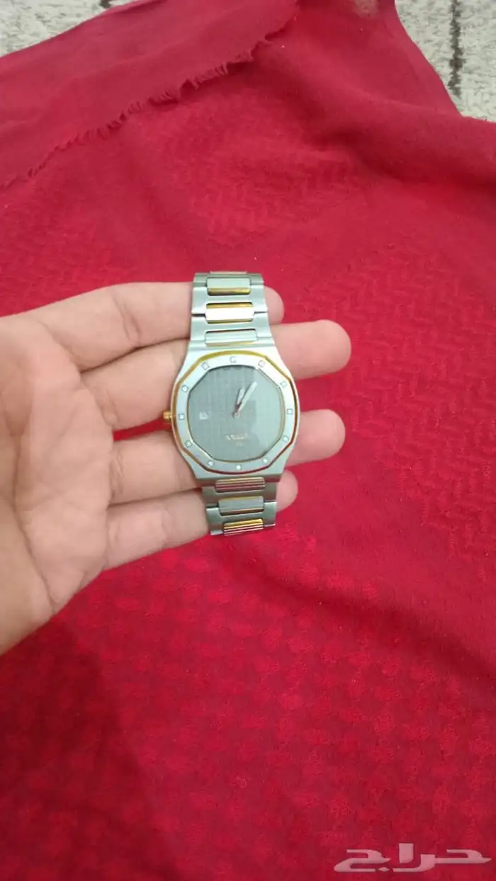 ساعة رجالية الماس ماركة لاندينوف سويسري 0