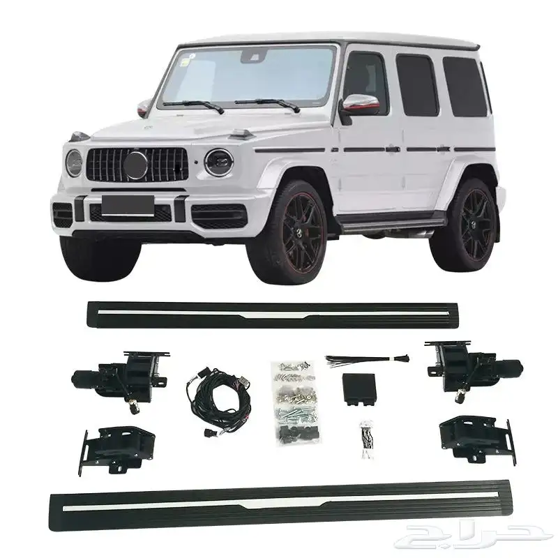 كاربون داخلي جي كلاس G63 ماوس لمس اضاءة واكسسوارات 34
