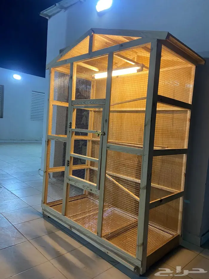 مطير قفص طيور زينة كبير 1