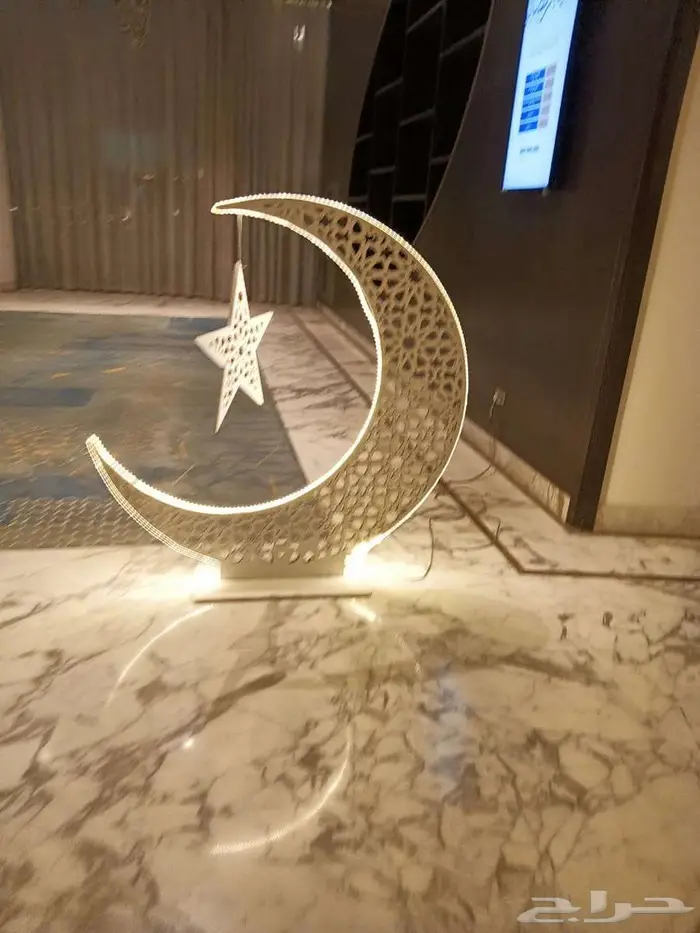 زينة رمضان هلال ونجمه زينه رمضان رمضانيه 7