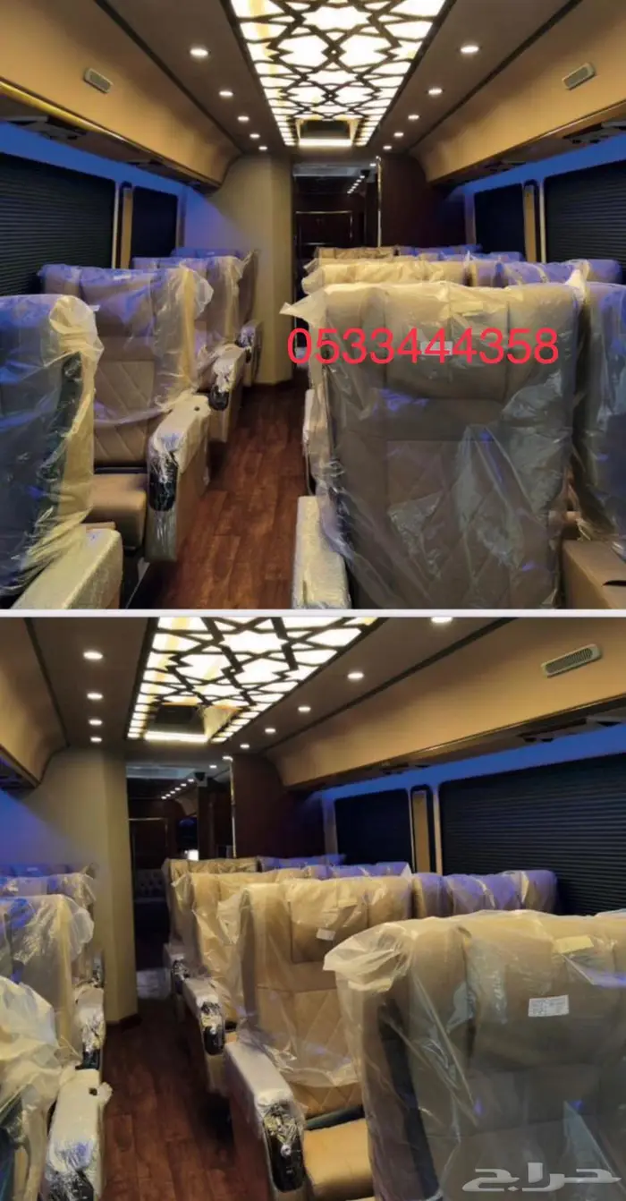 تاجير باصات VIP بالسائق وباصات ركاب جميع الاحجام 4