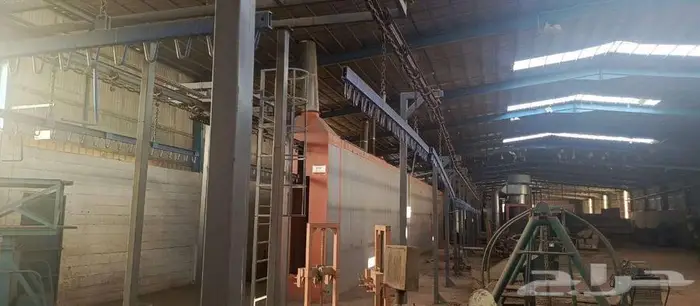 خط الدهان الحراري powder coating line 4
