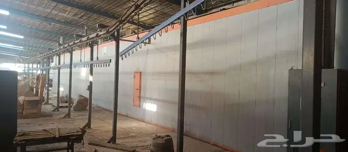 خط الدهان الحراري powder coating line 5