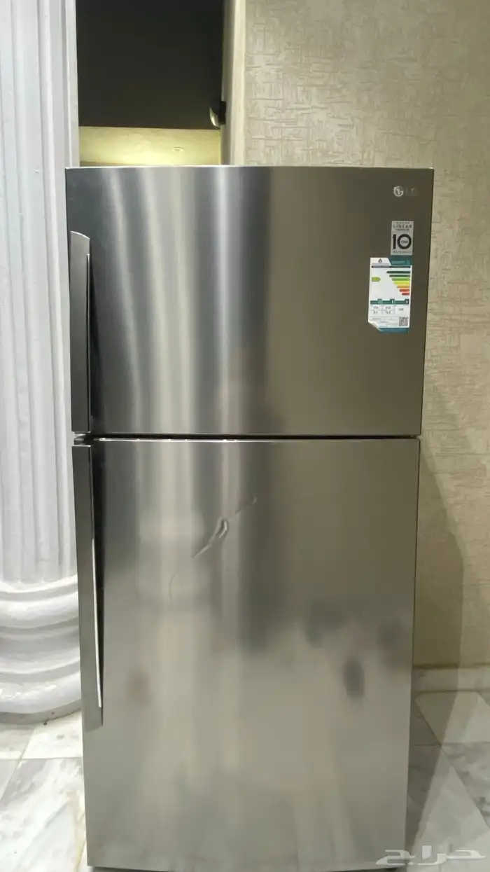 ثلاجه كبيره LG سبب البيع كنبرسر خربان استعمال سنه واحده فقط 0