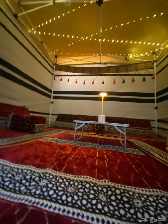 تأجير خيمة متنقله و جلسات 0
