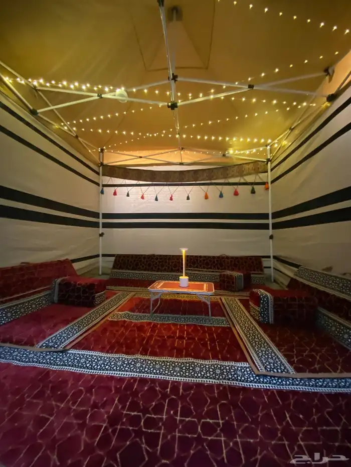 تأجير خيمة متنقله و جلسات 1