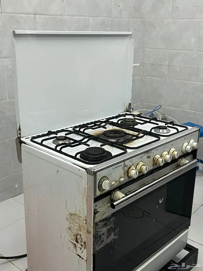 فرن كبير مع 5 عيون غاز 2