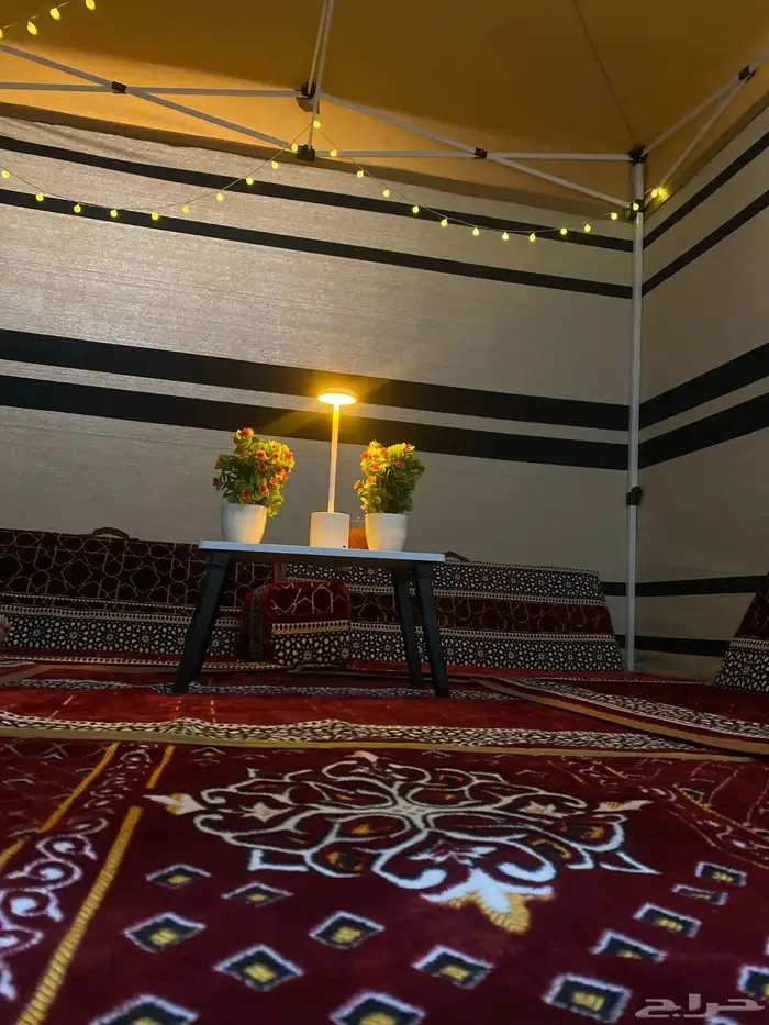 تأجير خيمة متنقله و جلسات 2