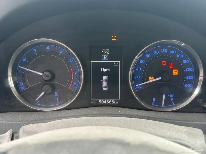 كورلا 2017 الي 2019 عداد السرعه طبلون 1