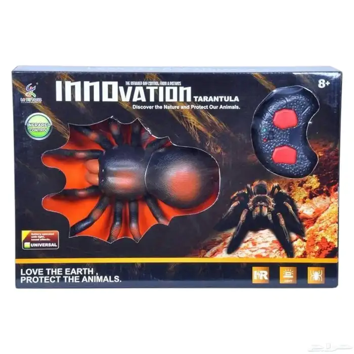 لعبة عنكبوت تحكم عن بعد - عنكبوت مميز بريموت كنترول للاطفال 8