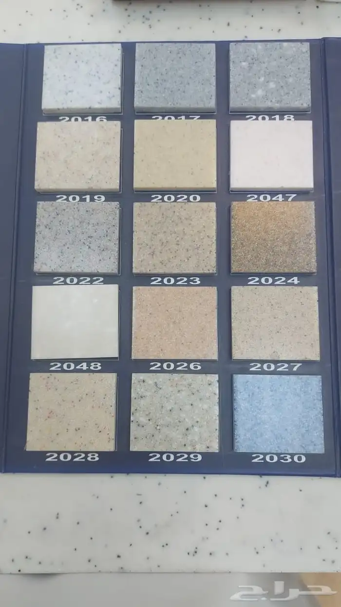 تفصيل اسطح الرخام الصناعي الصلبة  للمطابخ 9