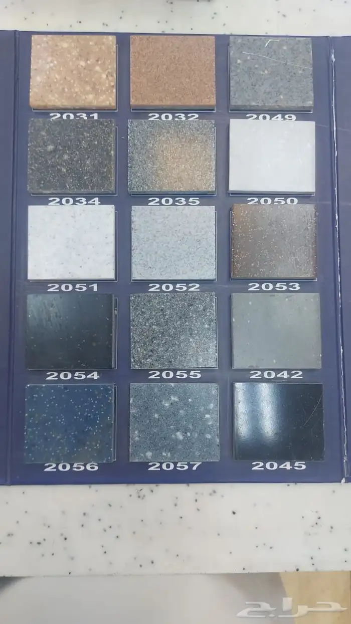 تفصيل اسطح الرخام الصناعي الصلبة  للمطابخ 5