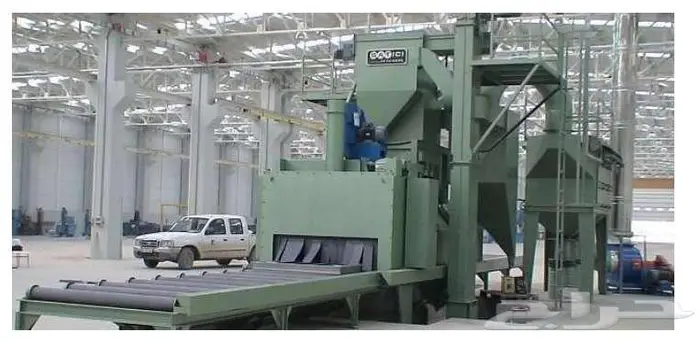 ماكينة السنفرة (shotblasting machine 0