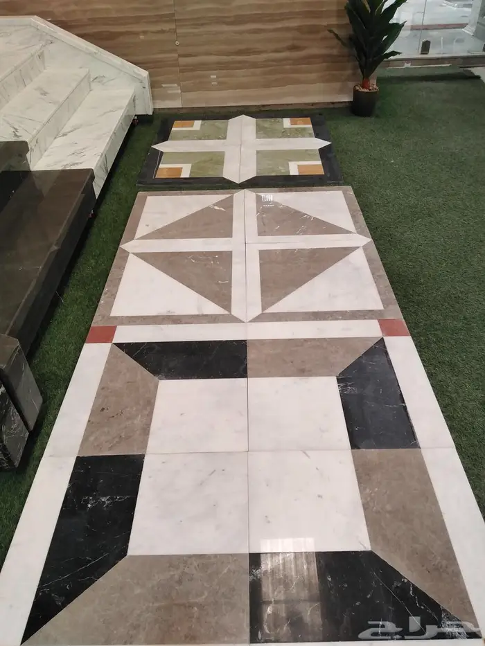 تفصيل درج وعتبات رخام طبيعي 0