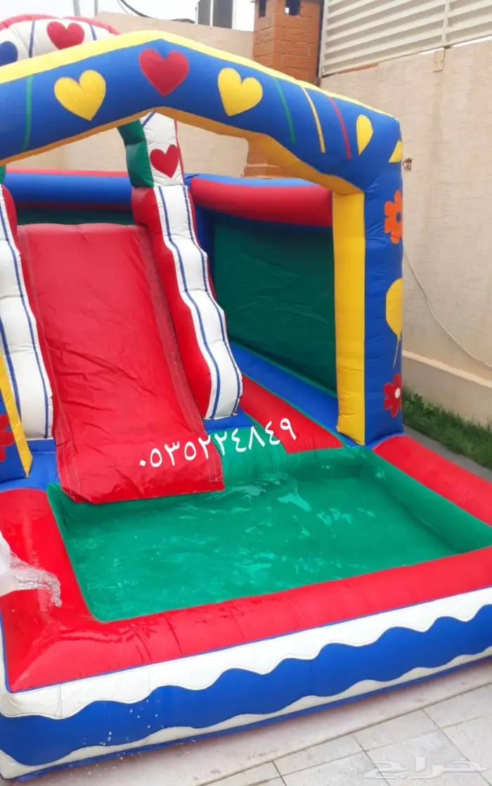 ايجار نطيطات نطيطه زحليقه العاب هوائيه 3