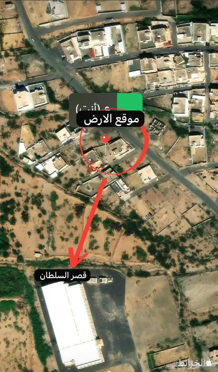 ارض للبيع بصك الإلكتروني في محايل عسير حي الناظر 6