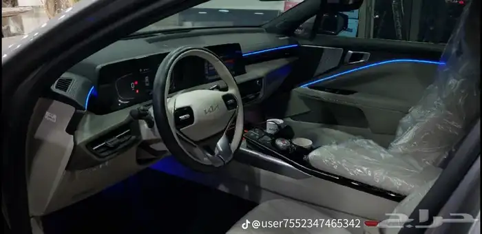 تركيب لدات داخلية على كيا 8 موديل 2024 5
