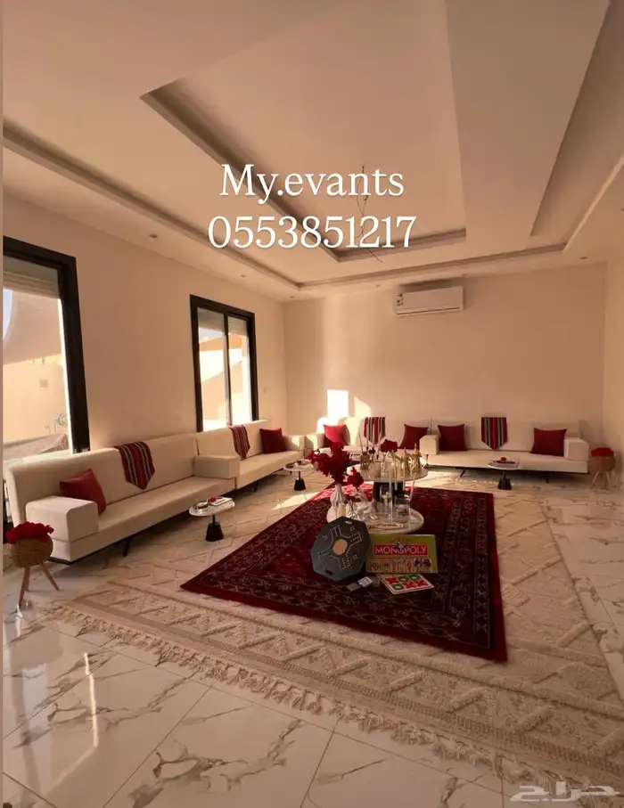 جلسات رمضانية طاولات عشاء رمضان تنسيق رمضاني بكجات حريقة 7