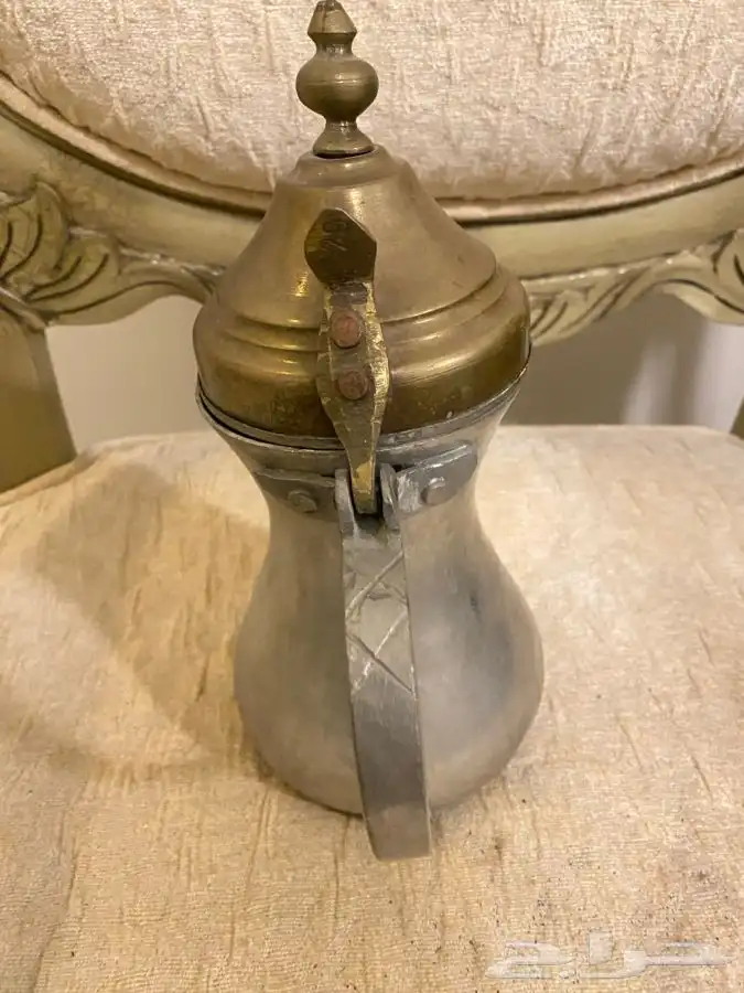 دله بغدادي ابريق اللمنيوم هندي ابو تاج . 1