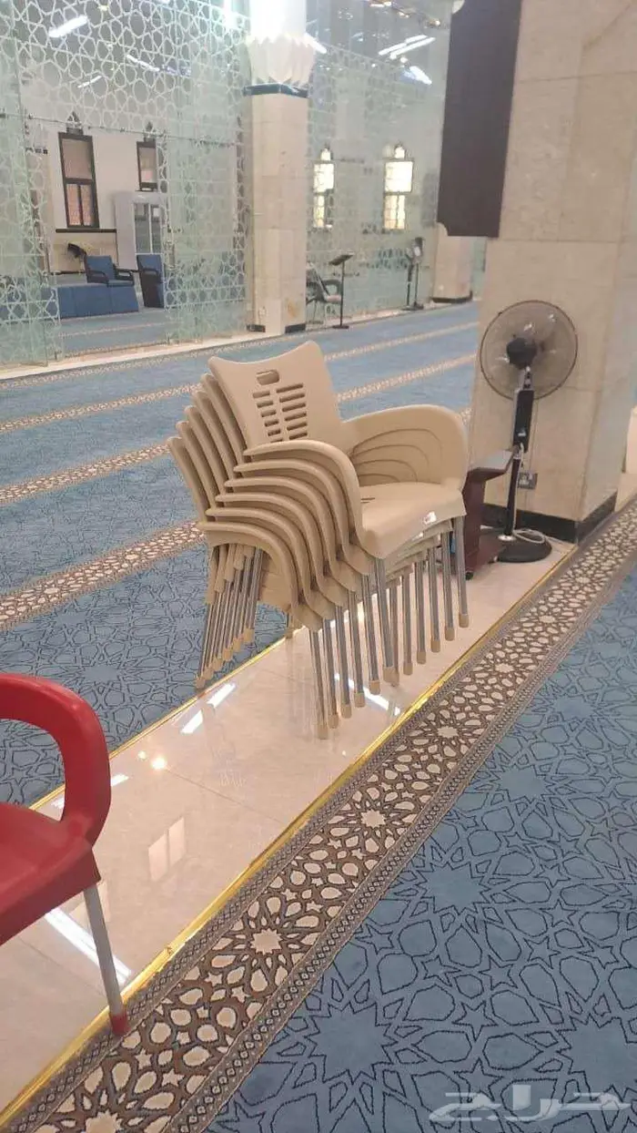 كراسي بلاستيك للمساجد 5