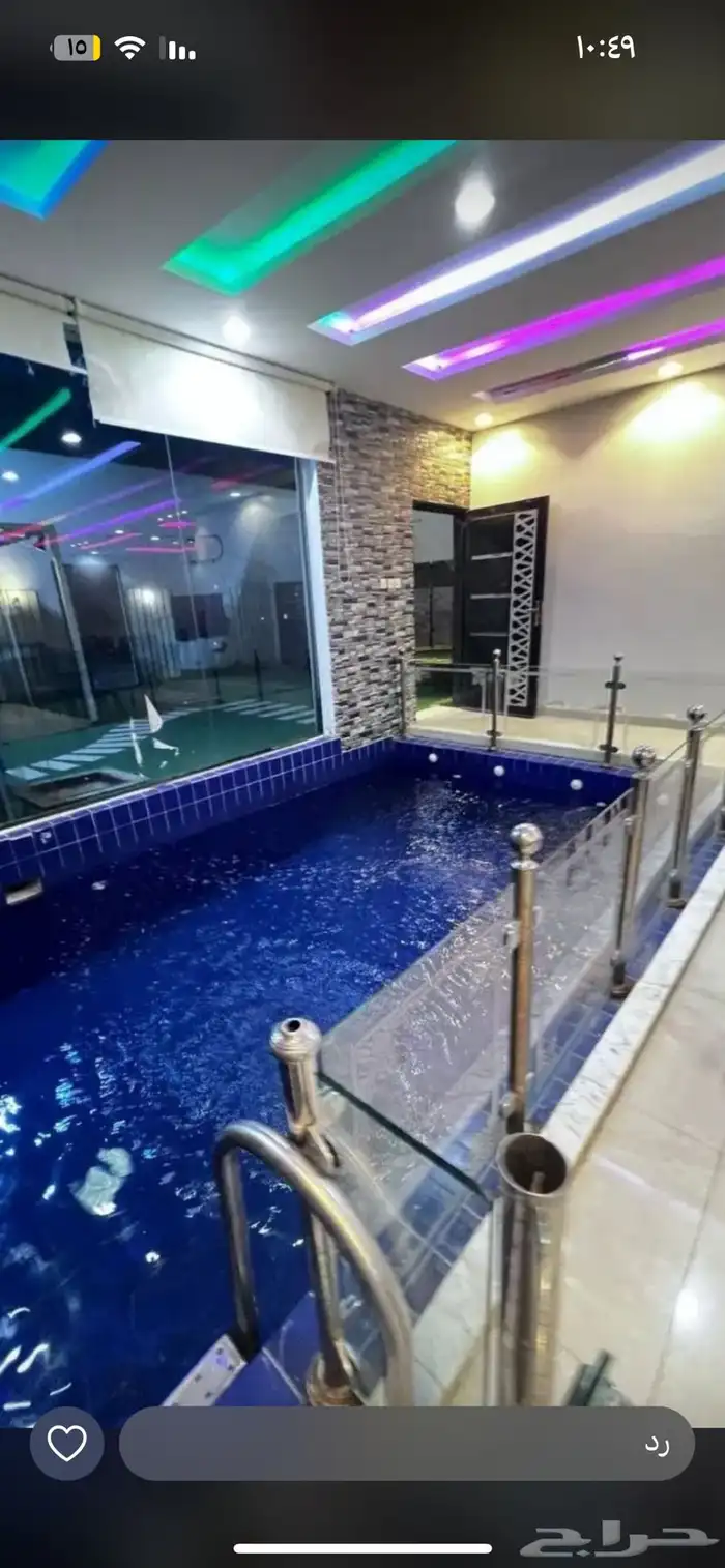 شاليهات جنوب الرياض مسابح داخليه 1