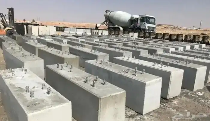 كراسي خرسانية احواض زهوز جميع أعمال زينة الحدائق 8