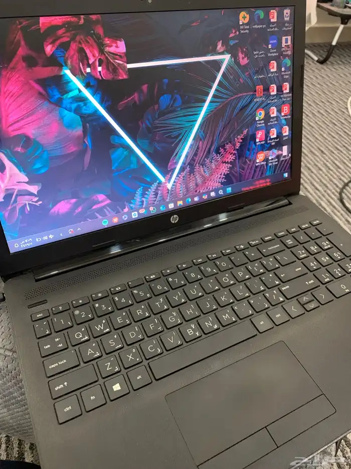لابتوب hp للبيع او البدل بايباد 2