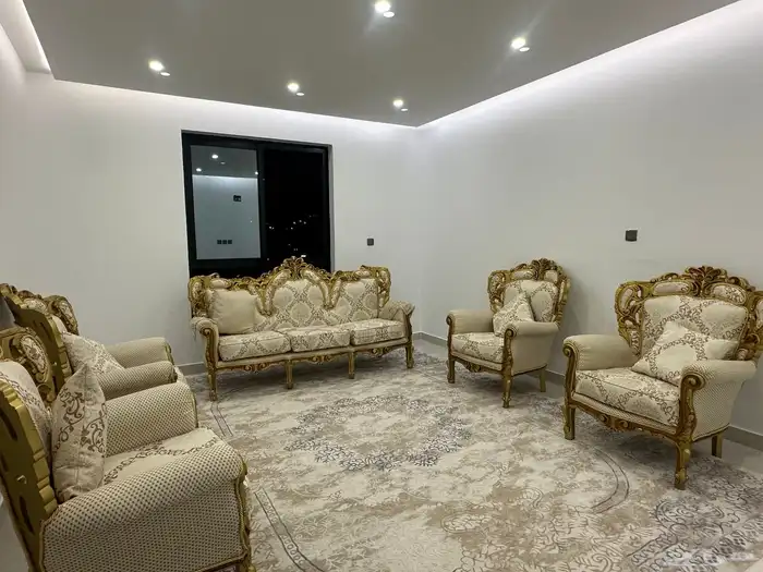 طقم كنب شكل L مودرن   طقم كنب كلاسيك 2