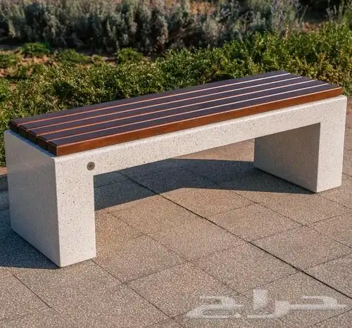 كراسي خرسانية احواض زهوز جميع أعمال زينة الحدائق 12