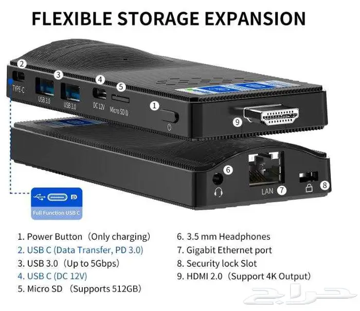 كمبيوتر مكتبي مصغر micro Pc جديد 1