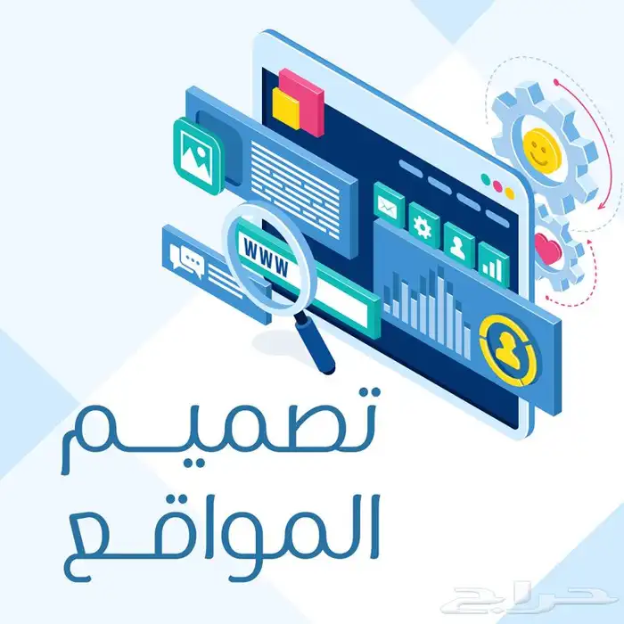 تصميم موقع تعريفي بسعر 1000 ريال فقط 0