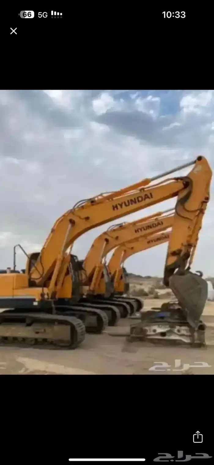 يوجد ثلاث بوكلينات للايجار بالرياض 2
