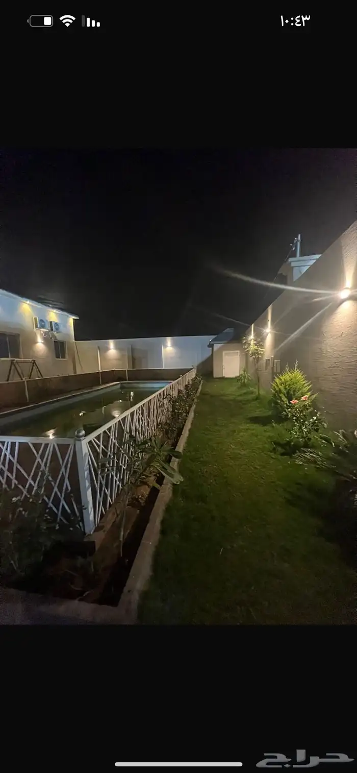 استراحه كبيره في الرميده للايجار 13