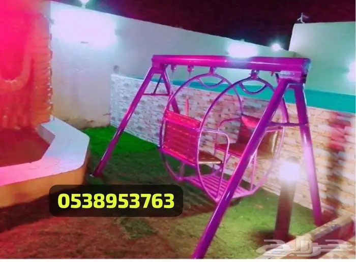 احلى الجلسات الخارجية مع أجمل المراجيح والألعاب 15