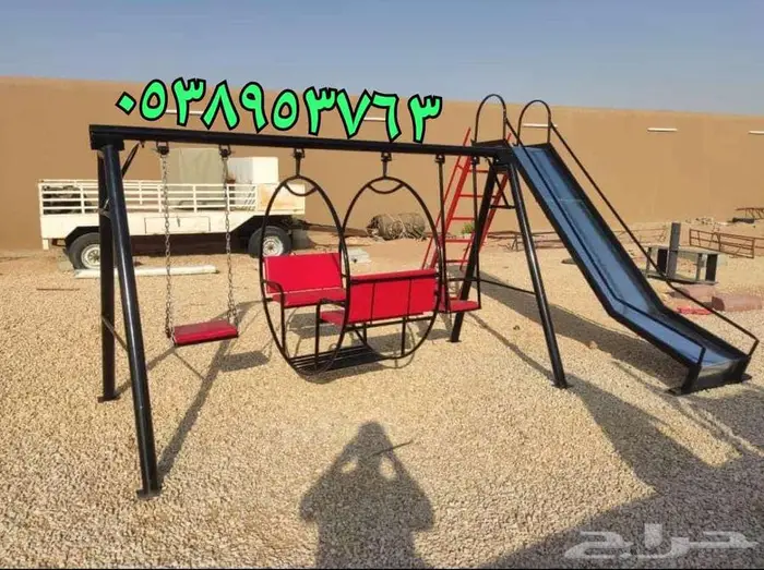 احلى الجلسات الخارجية مع أجمل المراجيح والألعاب 5