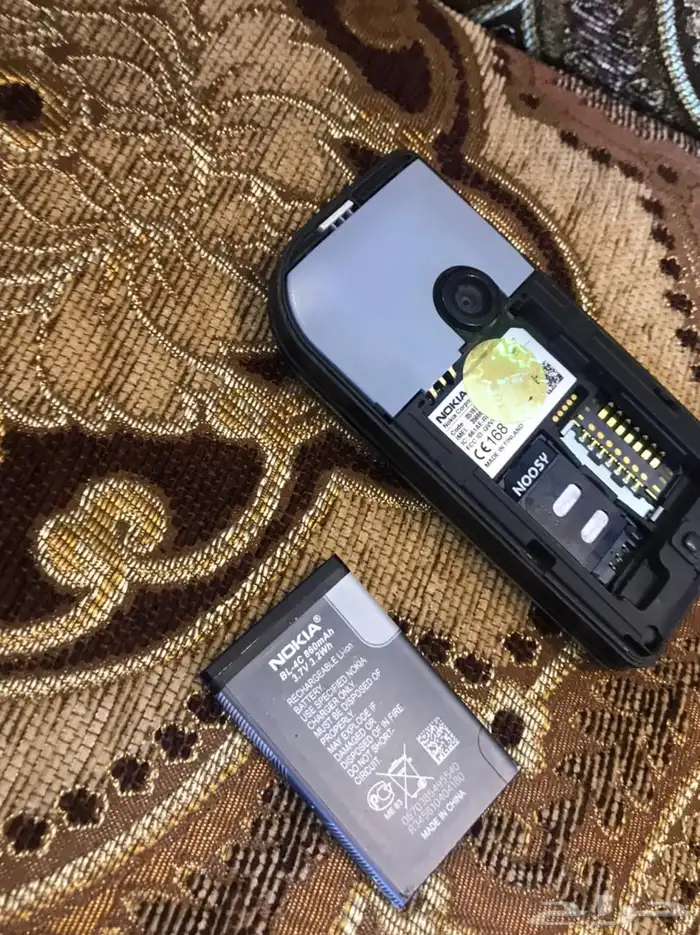 نوكيا الدمعة المطور نظيف جدا بختم الاتصالات 8