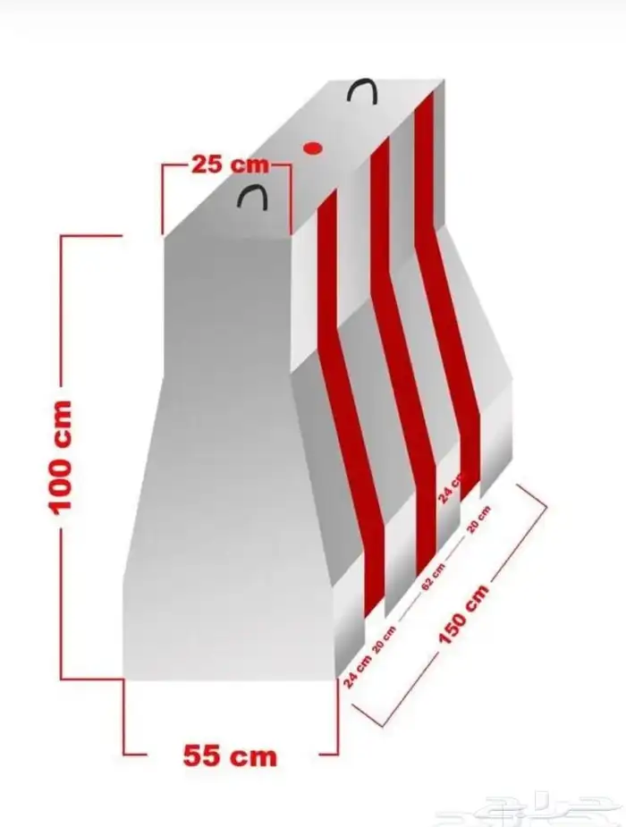 كراسي خرسانية احواض زهوز جميع أعمال زينة الحدائق 16