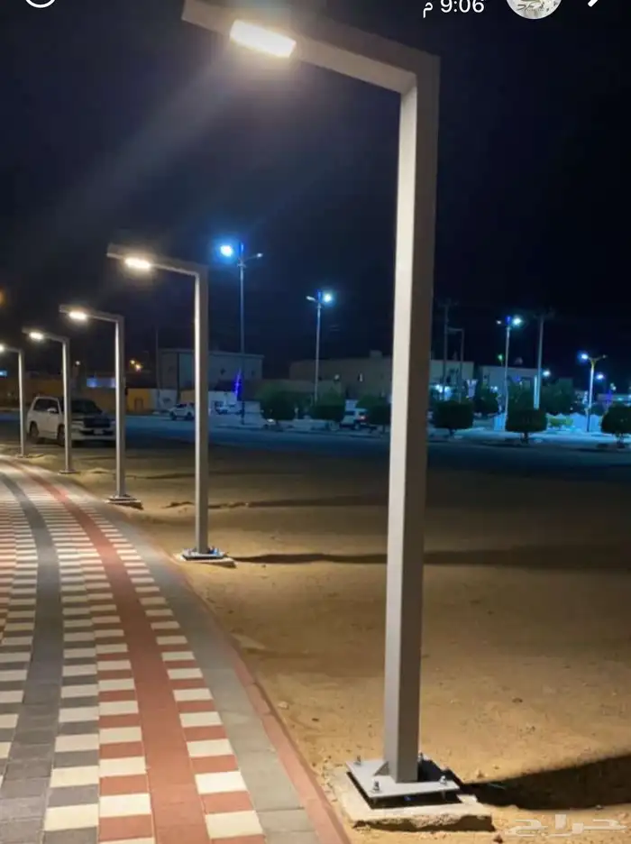 اعمدة انارة وجسمات واشكال جمالية 33