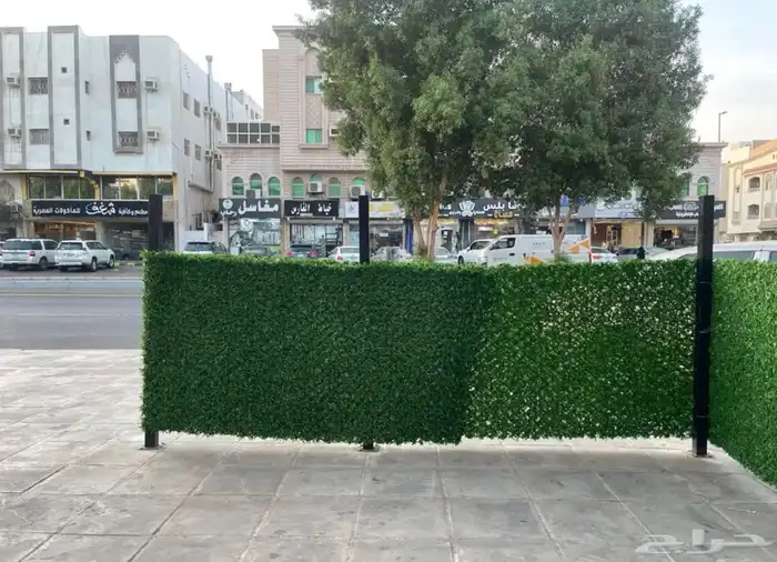 حاجز وساتر عشبي للحدائق والاستراحات 29