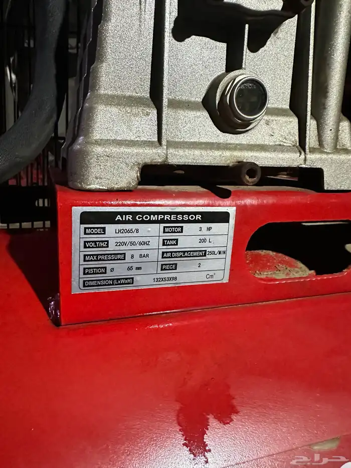 كمبروسر هواء بنزين 200 لتر 4